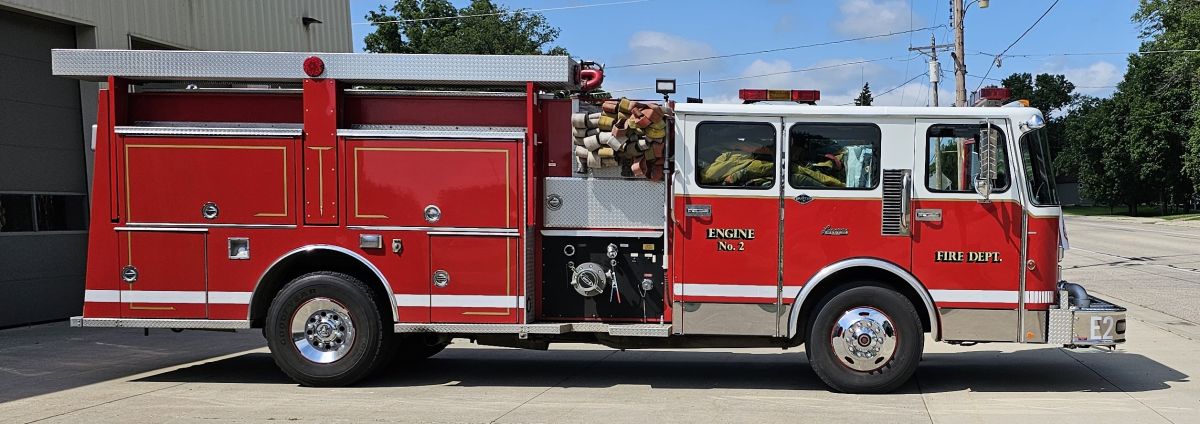 FD Truck Donation Side View